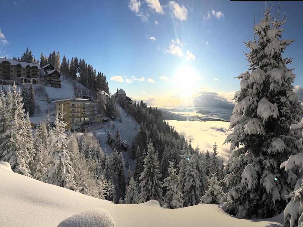 Sonnenhotel Zaubek Treffen Exterior foto